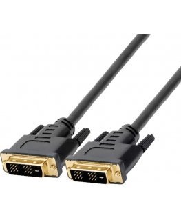 Fuj:tech DVI-I Single Link -monitorikaapeli, 1 m