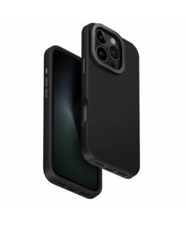 UNIQ etui Keva Max iPhone 16 Pro 6,3 Magclick Charging czarny|bl