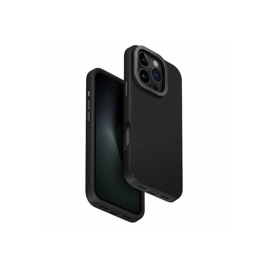 UNIQ etui Keva Max iPhone 16 Pro 6,3 Magclick Charging czarny|bl