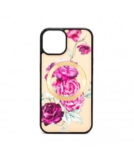 Apple iPhone 14 Wallet and Slim Cover Case Beige