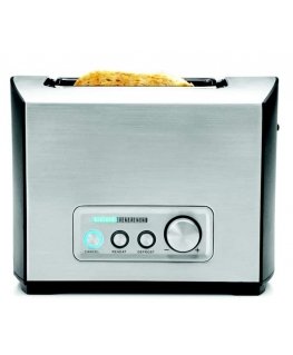 Gastroback Design Pro 2S 9 2 griežinėliai 950 W Juoda, Nerūdijančiojo plieno
