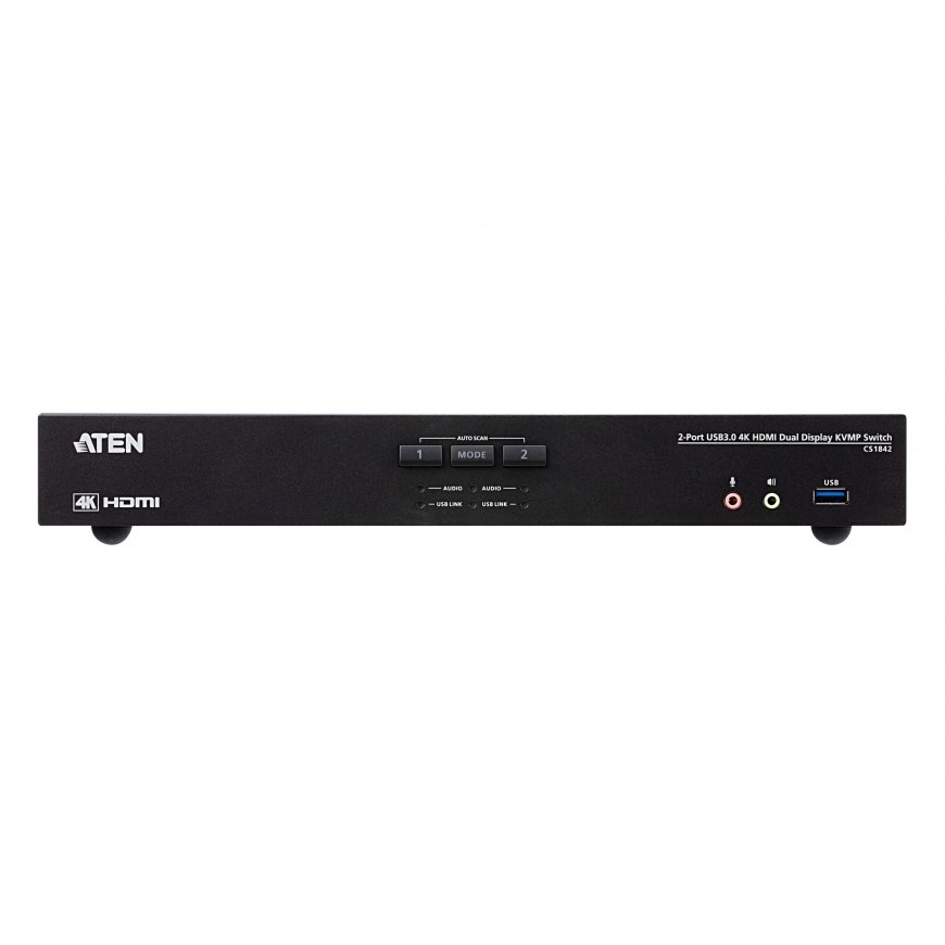 ATEN CS1842-AT-G KVM переключатель Черный – 3