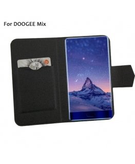 MIX Flip cover + tempered glass Black