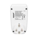 ORNO OR-WAT-419(GS) vatmetrs Balts Iebūvēta displeja LCD 200 - 276 W ORNO OR-WAT-419(GS) vatmetrs Balts Iebūvēta displeja LCD 200 - 276 W