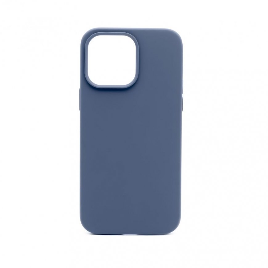 Apple iPhone 14 Pro Premium Magsafe Soft Touch Silicone Case New Function Midnight Blue