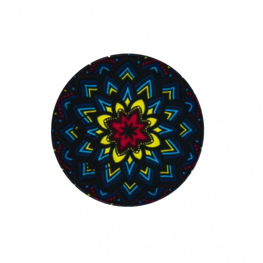 Universal Pop Holder Hypnotic Black Yellow