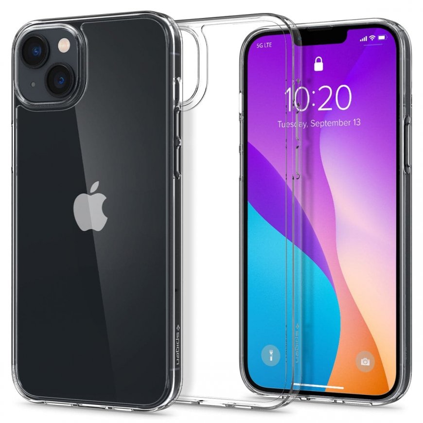 Spigen ACS04886 mobile phone case 17 cm (6.7") Cover Transparent