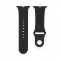 Watch 38/40/41mm Silicone Loop Watch Strap (132mm M/L) Black