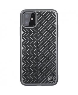 Apple iPhone 11 Pro Herringbone Hard Case Grey