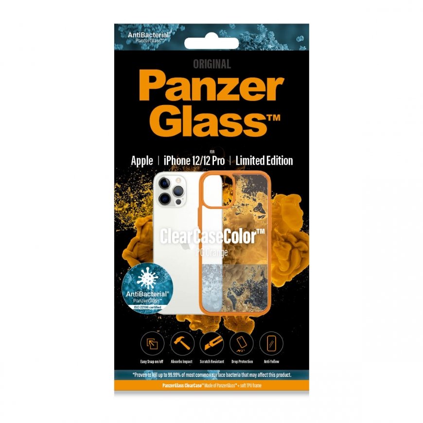 PanzerGlass 0283 matkapuhelimen suojakotelo Suojus Oranssi – 3