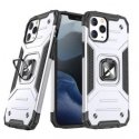 Wozinsky Ring Armor Case Kickstand Tough Rugged Cover for iPhone 13 silver Wozinsky Ring Armor Case Kickstand Tough Rugged Cover for iPhone 13 silver