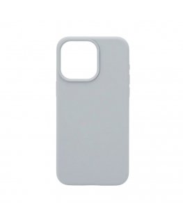 Apple iPhone 15 Pro Premium Magsafe Soft Touch Silicone Case New Function Grey Blue