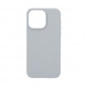 Apple iPhone 15 Pro Premium Magsafe Soft Touch Silicone Case New Function Grey Blue