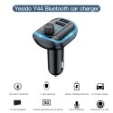 Yesido Y44 Bluetooth 5.0 FM / MP3 Transmiteris un Automobiļu Lād Yesido Y44 Bluetooth 5.0 FM / MP3 Transmiteris un Automobiļu Lād
