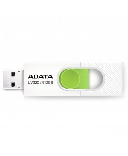 ADATA UV320 USB atmintukas 512 GB USB A tipo 3.2 Gen 1 (3.1 Gen 1) Žalia, Balta