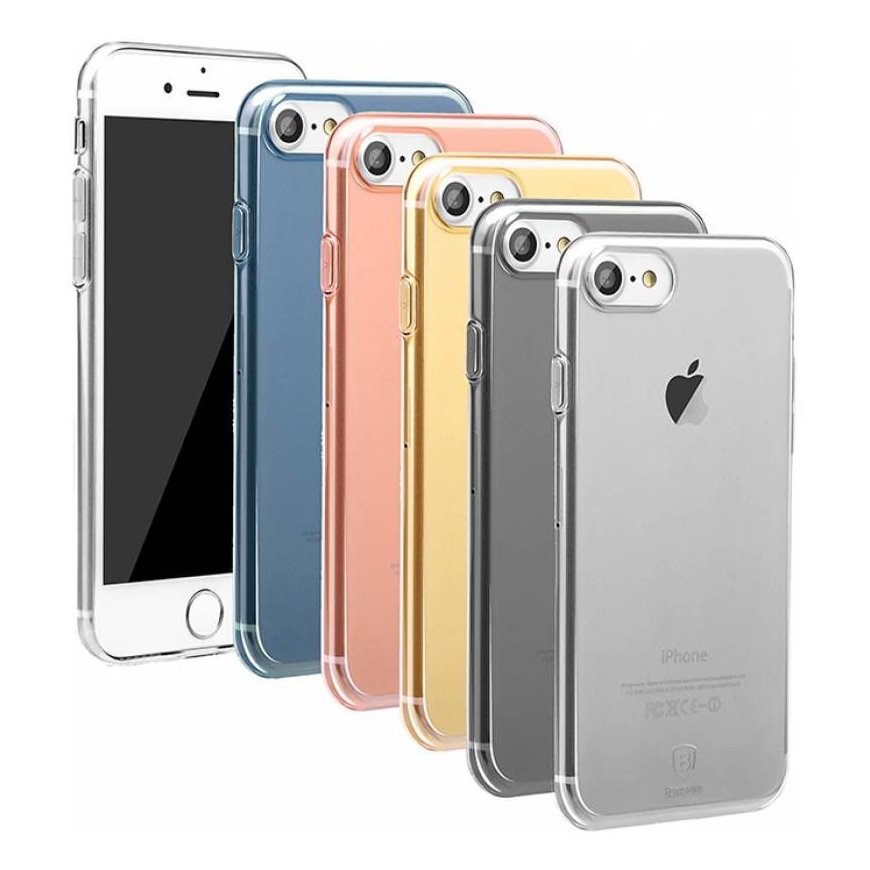 Apple Simple Series Case For iPhone7 ARAPIPH7-A0R Transparent Rose Gold