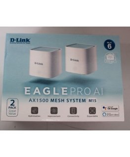 SALE OUT. M15-2 EAGLE PRO AI AX1500 Mesh System EAGLE PRO AI AX1500 Mesh System M15-2 (2-pack) 802.11ax 1200+300 Mbit/s 10/100/1