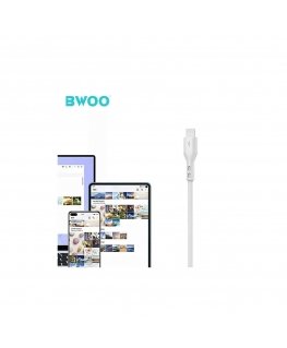 BWOO cable X172L USB - Lightning 1,0m 3A white