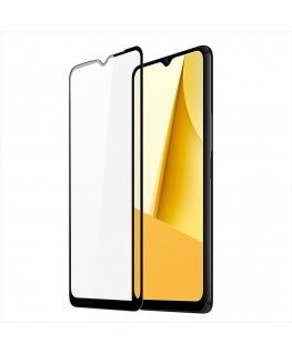 Dux Ducis 9D Tempered Glass Vivo Y16 / Y02s full screen with frame black (case friendly)