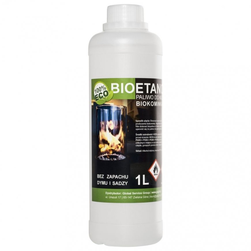 Bioalcohol bioethanol BIO fuel for biofireplace 1L