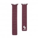 Watch 42/44/45mm Fine woven twill magnetic chain Watch Straps Plum Watch 42/44/45mm Fine woven twill magnetic chain Watch Straps Plum