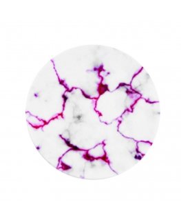 Universal Pop Holder Marble White Red