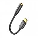 Baseus CATL54-01 cable gender changer Type-C 3.5mm Black