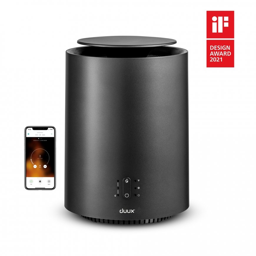 Duux Threesixty 2 Sisätila Harmaa 1800 W Sähkökäyttöinen lämpötuuletin – 2