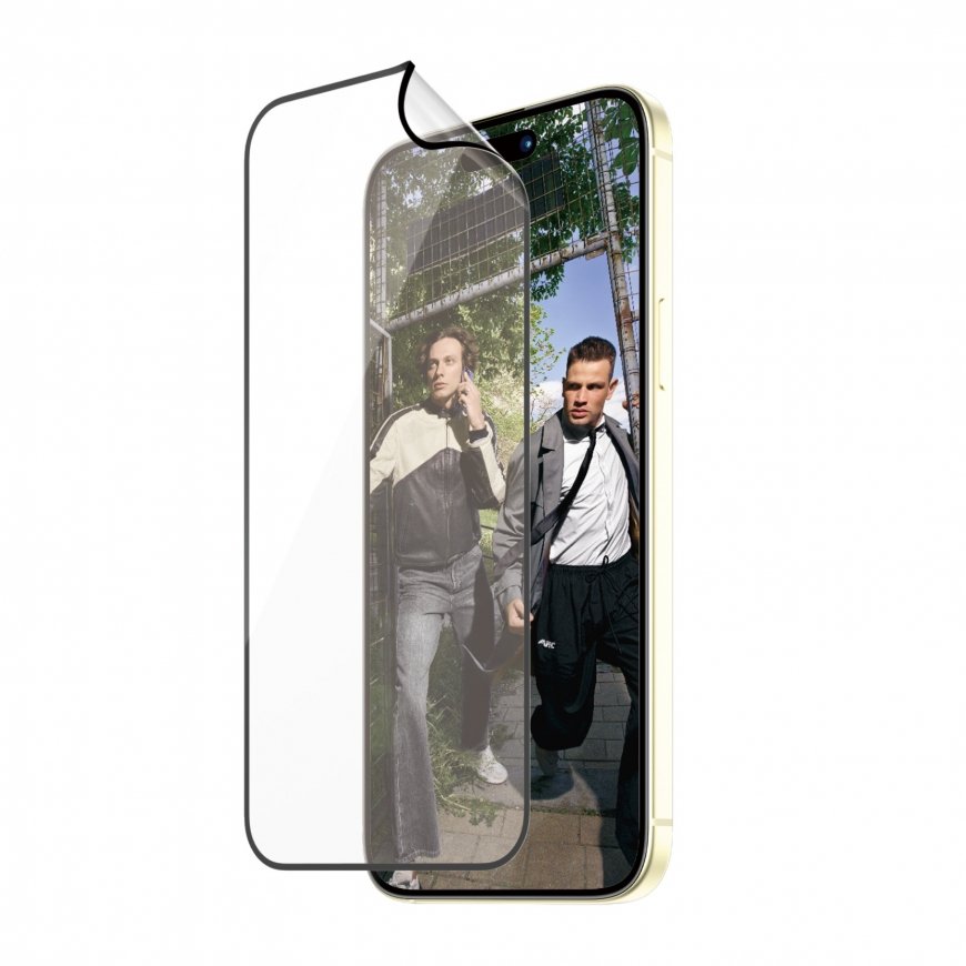 PanzerGlass ® MATRIX Screen Protector with D3O® iPhone 15 Plus | Ultra-Wide Fit w. AlignerKit