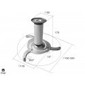 Ceiling mount for Maclean MC-515 projector (80 mm - 170 mm 10 kg silver, gray) Ceiling mount for Maclean MC-515 projector (80 mm - 170 mm 10 kg silver, gray)