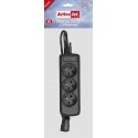 Activejet pagarinātājs (3 x UTE 10 A 1,8 m melns) Activejet pagarinātājs (3 x UTE 10 A 1,8 m melns)