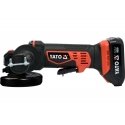 Yato YT-82826 kampinis šlifuoklis 12,5 cm 10000 RPM 60 W 1,5 kg Yato YT-82826 kampinis šlifuoklis 12,5 cm 10000 RPM 60 W 1,5 kg