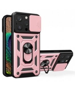 - iPhone 14 Pro Max Armor Camshield case Pink
