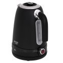 Adler AD 1295b vedenkeitin 1 L 2200 W musta, Ruostumaton teräs Adler AD 1295b vedenkeitin 1 L 2200 W musta, Ruostumaton teräs