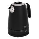 Adler AD 1295b vedenkeitin 1 L 2200 W musta, Ruostumaton teräs Adler AD 1295b vedenkeitin 1 L 2200 W musta, Ruostumaton teräs