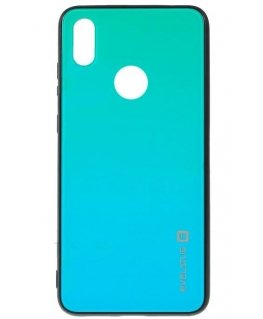 Huawei P Smart 2019 Gradient Glass Case 6 Lagoon