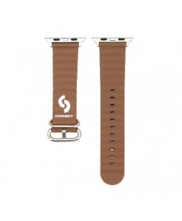 Watch 38/40/41mm Marine leather Watch Strap Brown
