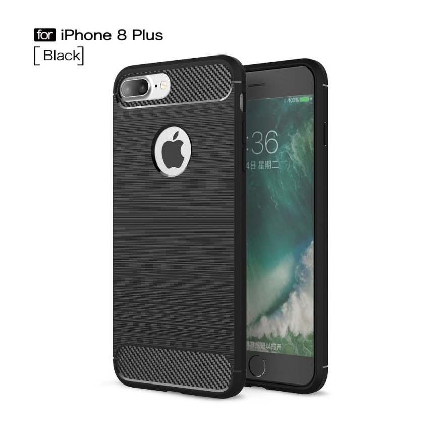 Apple iPhone 7 Plus/8 Plus (5.5") Silicone case Black