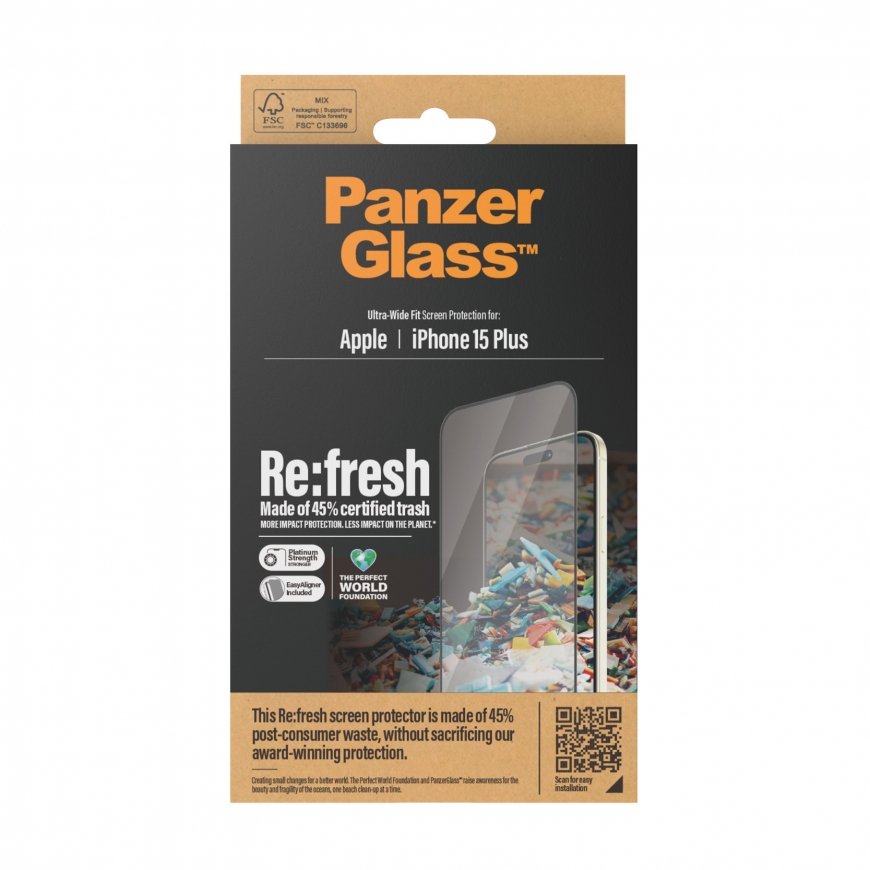 PanzerGlass UWF Refresh with 45% rec. Glas Прозрачная защитная пленка Apple 1 шт – 3