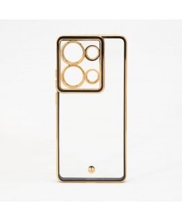 Xiaomi Poco M6 Pro TPU+PC With Camera Protective Transparent Black