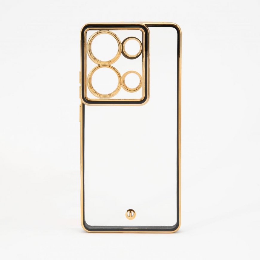 Xiaomi Poco M6 Pro TPU+PC With Camera Protective Transparent Black