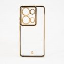 Xiaomi Poco M6 Pro TPU+PC With Camera Protective Transparent Black Xiaomi Poco M6 Pro TPU+PC With Camera Protective Transparent Black