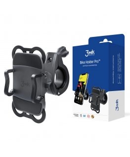 3MK Bike Holder Pro Laikiklis Mobilusis telefonas / išmanusis Juoda