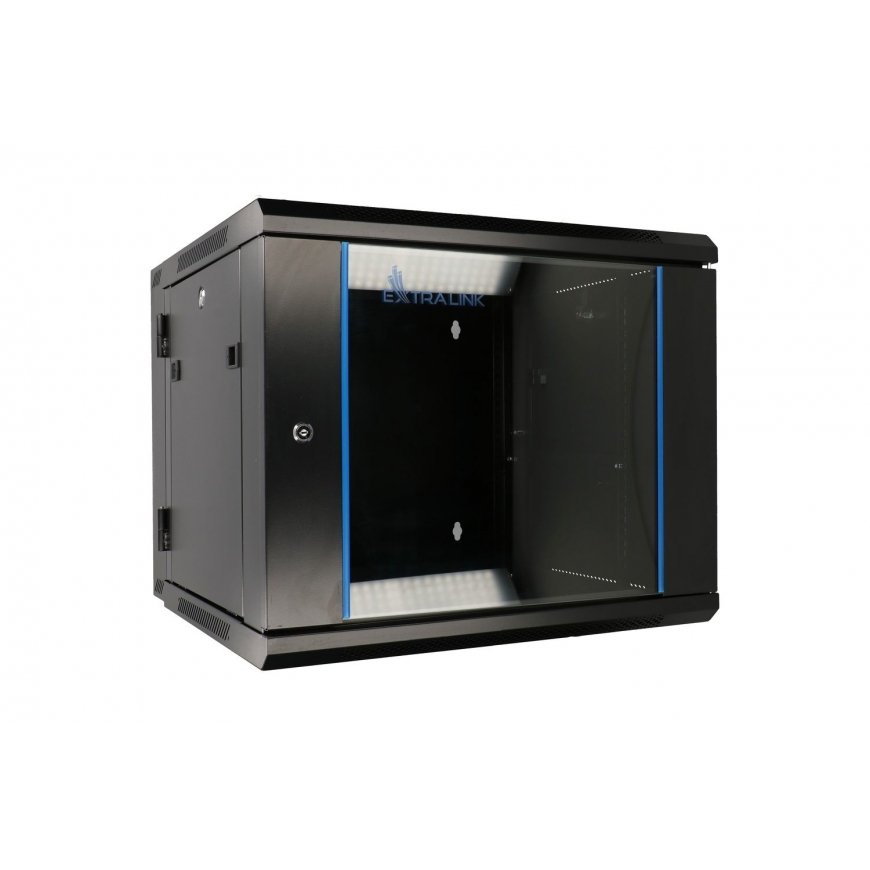 Extralink 9U 600X600 AZH WALL-MOUNTED RACKMOUNT