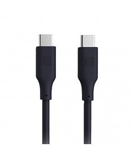 USB C to USB C Silicone Cable 1.2M 60W / 20V3A Black