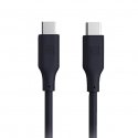 USB C to USB C Silicone Cable 1.2M 60W / 20V3A Black