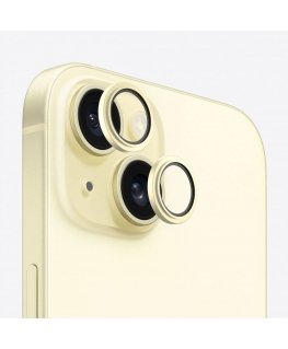 Apple iPhone 15 / 15 Plus Camera Lens Protector Armor Yellow