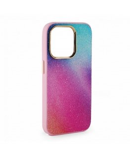 Apple iPhone 15 Print Desire Customized Diamonds Case Pink
