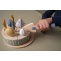 Little Dutch - Wooden birthday cake, blue Little Dutch - Wooden birthday cake, blue