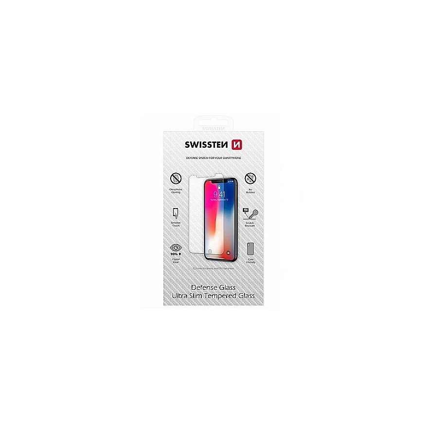 Swissten Ultra Slim Tempered Glass for Apple iPhone 16